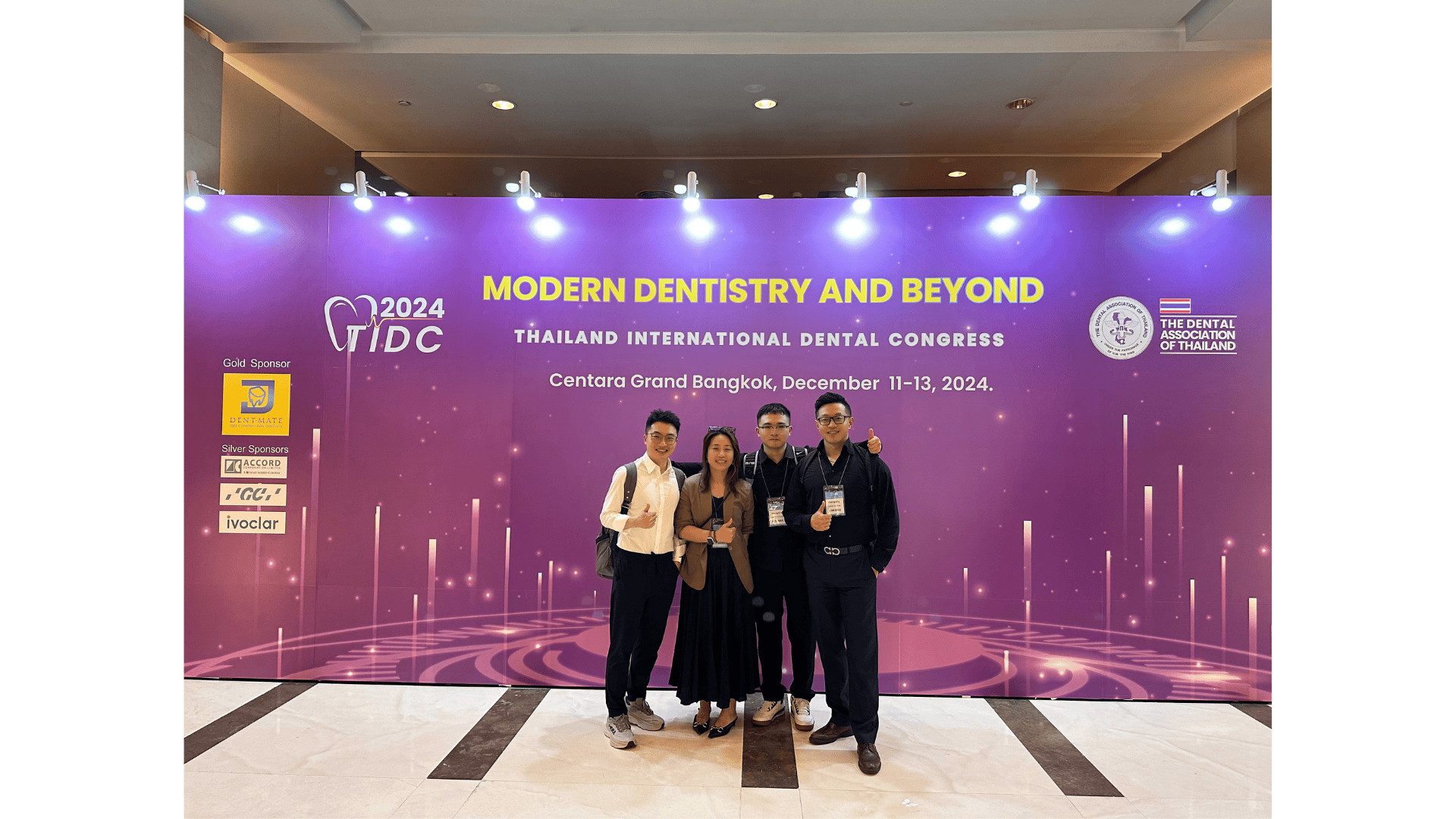 Derniers blogs de l'entreprise sur 2024 Congrès dentaire international de Thaïlande, élargissement des réseaux de distributeurs locaux