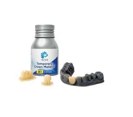 comprar Coronas temporárias Materiais de impressão 3D Pontes permanentes Restaurações Dentes impressos 3D Fabricação em linha