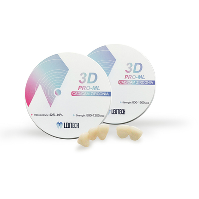 acheter Disque de zirconium dentaire translucide de 39 à 49% fabrication en ligne