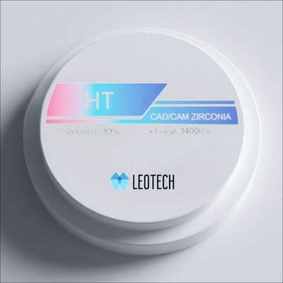 kopen HT Hoge Opaciteit Zirkoniumoxide Blok voor Facings / Inlays / Onlays Witte Kleur CAD/CAM Frees Disc 98x25mm online vervaardiging