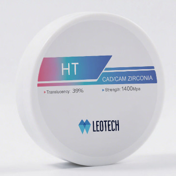 comprare Disco in zirconio per framework implantare 1400MPa alta resistenza e opacità 98x22mm CAD/CAM fabbricazione online