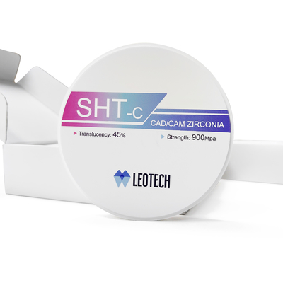 satın al A1-B2 Gölge Ön Gölgelenmiş Zirkonya Disk 98/95/92x75mm 1500°C Optimize Sinterleme Çevrimiçi üretim