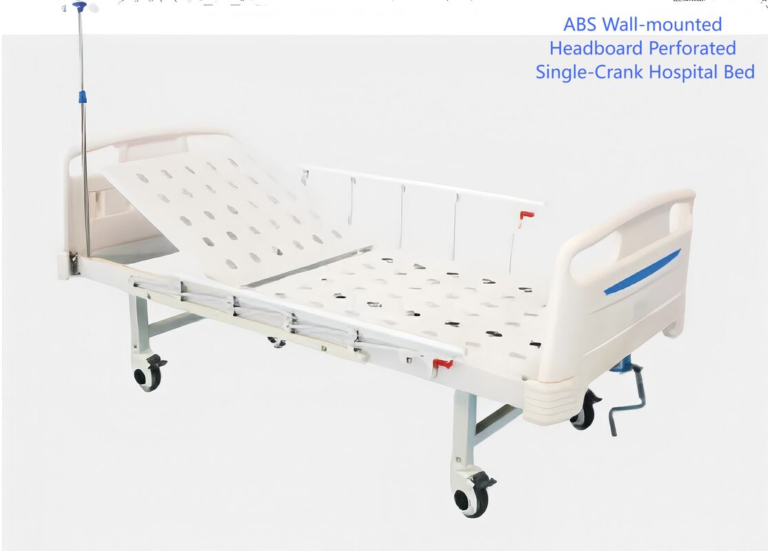 Modular ABS Hook-On Headboard Manual Bed - Double Crank & Slatted Headboard