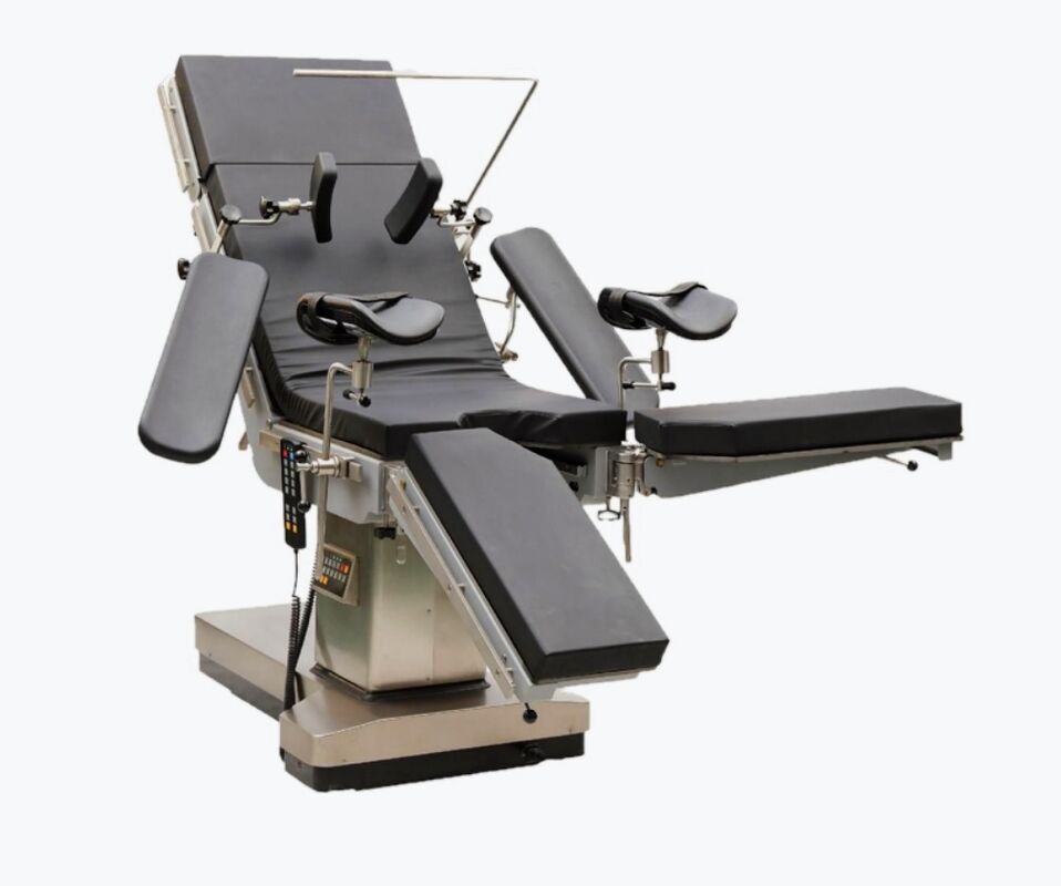 DY-9100 Electric Hydraulic Ultra-Low Multifunctional Surgery Table with 430mm Lift Built-in Lumbar Bridge