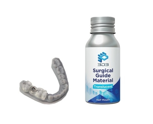 Guide chirurgical Matériaux d'impression 3D dentaire Prothèses dentaires imprimées en 3D transparentes et stables