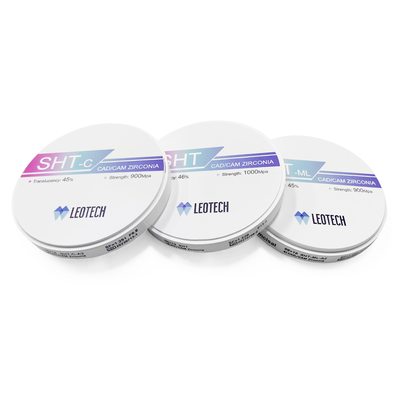 Bloc de zirconium multicouleur multicouche blanchiment des dents personnalisé restauration du zircon multicouche