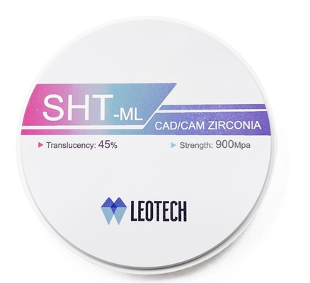 Classe II - Blocs de zirconium pré-sintrés à haute transparence