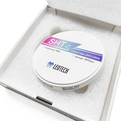 95 mm ST - SHT Couleur Zirconia bloc dentaire Zirconia Blancs dentaire Pour les laboratoires et les cliniques dentaires