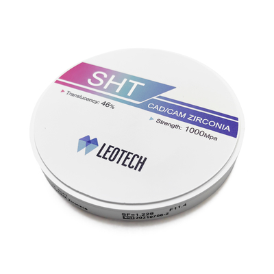 SHT Dental Zirconia Block , Pre-Stained 26 Shade Options , Fast Chairside Restorations