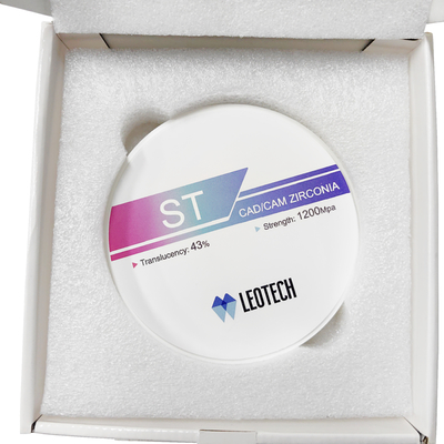 Cost-Effective ST Zirconia , 25 Crowns/Block , China-Manufactured