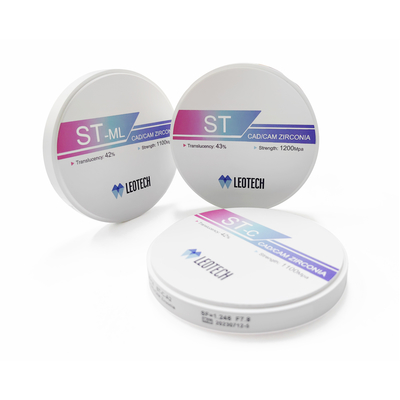 Medical-Grade ST Zirconia , 0 Cytotoxicity , <100μg/cm² Solubility