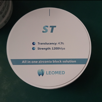 Fast-Stain ST Zirconia System , 5-Minute Immersion , 1500°C Sintering